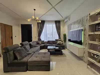 Standard 4-Bedroom Fully Furnished Semi Detached Duplex with BQ — Lekki, Lagos