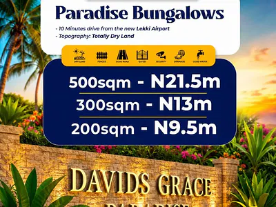 100% Dry Land Buy and Build C of O — Lekki, Lagos