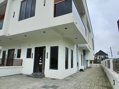 Peace of Mind Guaranteed! Secured 3-Bed Semi-Detached Duplex with BQ . — Beechwood Estate, Ibeju Lekki, Lagos