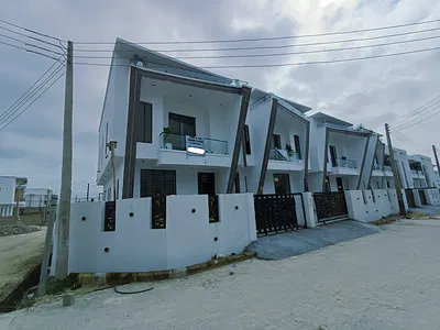 Newly Built 4 Bedroom Semi-Detached Duplex with BQ — Ajah, Lagos