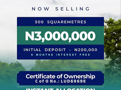 Mercyland Estate — Moniya Expressway, Ibadan, Oyo