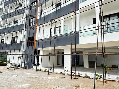 A Newly Built 4 Bedroom Mansionette Duplex with 2 Rooms BQ, Gym & Swim — Ikoyi, Lagos