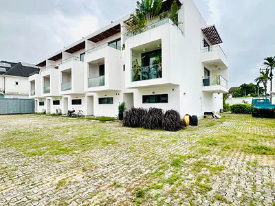 Luxury 4 Bedroom Terrace Triplex with BQ — Chevron, Lekki, Lagos