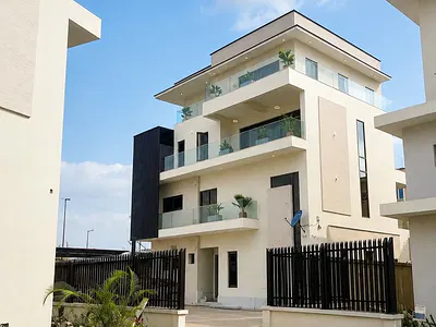 6 Bedrooms Semi Finished Detached Duplex, BQ, Penthouse, Elevator — Serene Neighborhood, Mabushi, Abuja