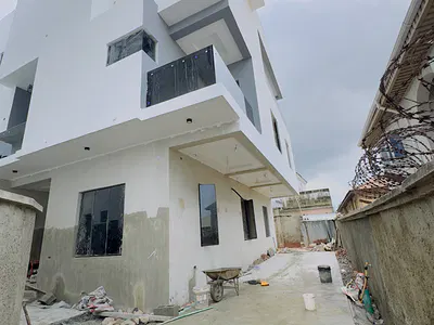 Contemporary Detailed 5 Bedroom Fully Detached Duplex with a BQ — Magodo, Lagos