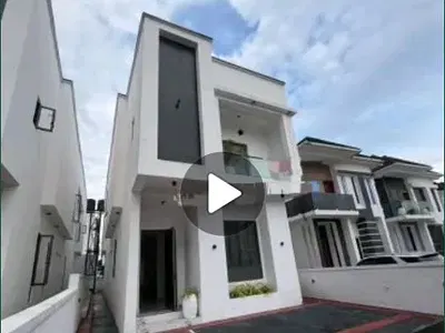 A 𝐁rand New 5-𝐁edroom Detached Duplex, a Room BQ, Swimming Pool — Lekki, Lagos