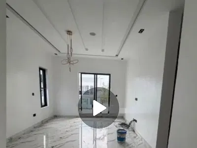 A 𝐁rand New 5-𝐁edroom Detached Duplex, a Room BQ, Swimming Pool — Lekki, Lagos