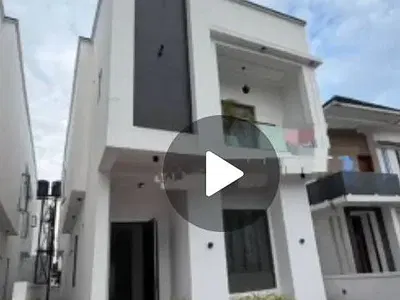 A 𝐁rand New 5-𝐁edroom Detached Duplex, a Room BQ, Swimming Pool — Lekki, Lagos
