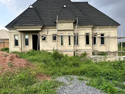 Modern 4 Bedroom Bungalow on 600SQM — Morgana Taiwo, Oluyole, Oyo