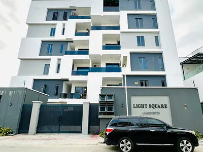 Luxury 3 Bedroom Apartment with BQ + Elevator + Gym — Lekki Phase 1, Lekki, Lagos