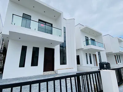Spacious and Newly Build 4 Bedroom Fully Detached Duplex. — Olokonla, Ajah, Lagos