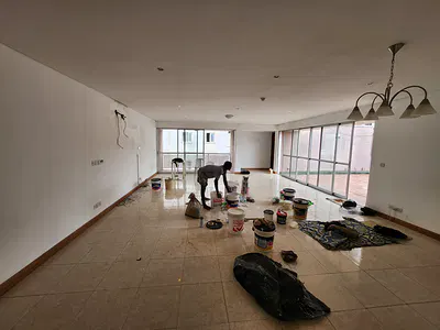 A Serviced 3 Bedroom Apartment with a Room BQ — Victoria Island (VI), Lagos