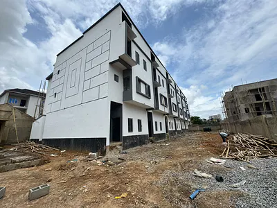 6 Units of 4 Bedrooms Terrace Duplex with a BQ — Plot 1915 Abubakar Koko Street, Life Camp, Abuja