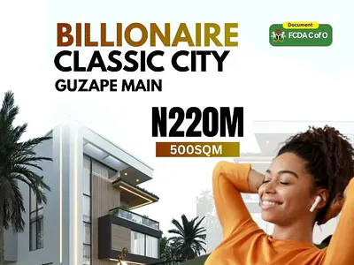 Premium Land — Guzape District, Abuja