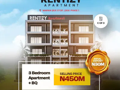 Off Plan Luxurious 3 Bedroom + BQ — Lekki, Lagos