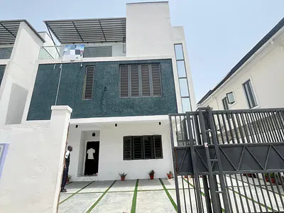 Newly 4 Bedroom Semi Detached Duplex with BQ in a Well Serene Environs — Ologolo, Lekki, Lagos