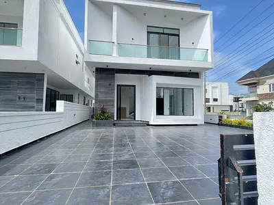 Newly Built 5 Bedroom Fully Detached Duplex with Swimming Pool & BQ — Megamound, Ikota, Lekki, Lagos