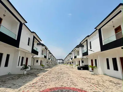 Standard 4 Bedroom Semi Detached Duplex with BQ — Lekki, Lagos