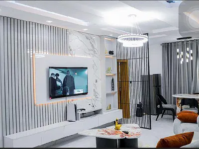 Luxury Furnished 3 Bedroom Apartment with Excellent Facility — Ikate, Lekki, Lagos