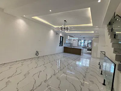 Service 4 Bedroom Terraced Duplex with BQ — Ikeja GRA, Ikeja, Lagos