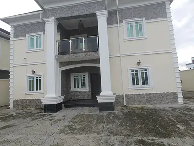 Sharp Lovely 4 Bedroom Terrace Duplex with Extra Room — Ajah, Lagos