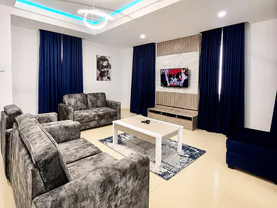 Fully Furnished 3 Bedroom Apartment with BQ — Victoria Island (VI), Lagos