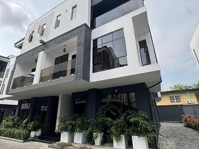 Luxury Furnished Unit 4-Bedroom Semi Detached Duplex + BQ + Pool — Victoria Island, Oniru, Victoria Island (VI), Lagos