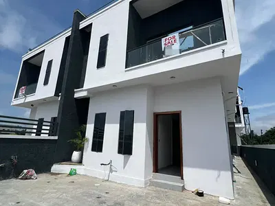 Elegance 4-Bedroom Semi-Detached Duplex with BQ — Mobile Road, Ajah, Lagos