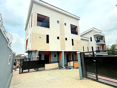 Newly Built 4 Bedroom Semi Detached Duplex with BQ — Magodo, Lagos