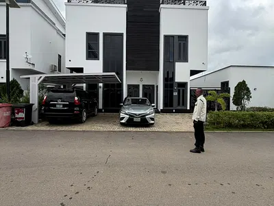 Luxury 4 Bedroom Furnished Detached Duplex, 1 Bedroom Chalet, Rooftop — Jahi by Gilmore. Serene Neighborhood, Jahi, Abuja