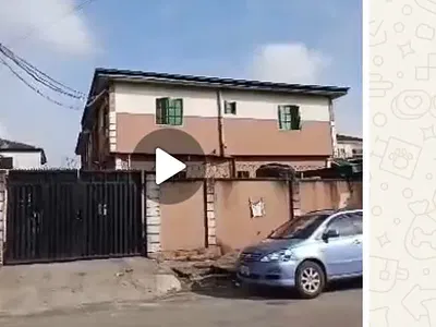 Block of 4 Units of 3 Bedroom Flat — Storey Building on a Well Tarred STR. at Ojota*., Ojota, Lagos
