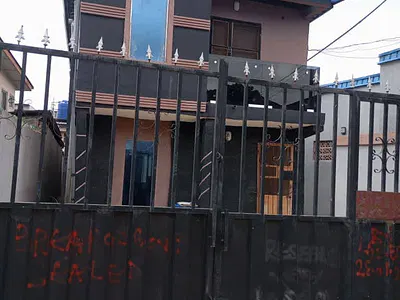 Building of 1 Unit of 2 Bedroom Flat and 4 Units of Miniflat on a Half — Ketu, Lagos