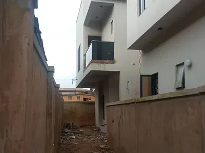 A Newly Built 4bedroom Fully Detached & Semi Detached Duplexes — Off College Road Ogba Ikeja Lagos State, Ogba, Ikeja, Lagos