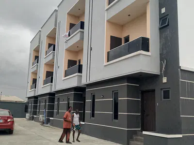 Beautiful Brand New 4 Bedroom Terrace Duplex with BQ — Ilaje Lekki Scheme 2, Ajah, Lagos