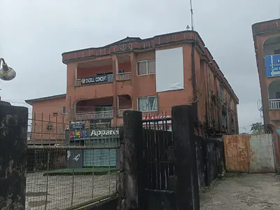 Two Storey Building with Blocks of Apartment — Airport Road Adjacent to Total Filling Station, Warri, Delta