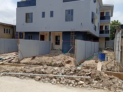 Newly Built Luxury 4 Bedroom Terrace Duplex+ BQ with Self Compound — Gbagada, Lagos