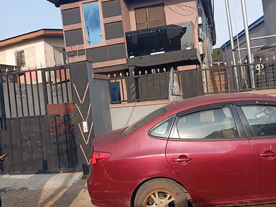 Block of 5 Units of Mini Flats — Unity Close Off Ajibola Crescent, Alapere, Ketu, Lagos