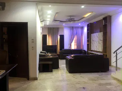 Spacious Well Maintained 4 Bedroom Semi Detached House with a Room BQ — Lekki, Lagos