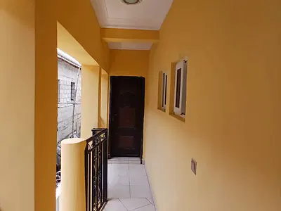 A Lovely 2 Bedrooms Flat Upstairs Apartment, in a Secured Estate — Ajah, Lagos
