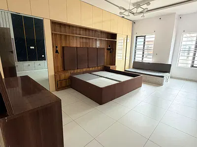 Large and Spacious Upstairs Bedroom Inside a Shared Apartment. — Dpkay Estate Orchid Road, Lekki, Lagos