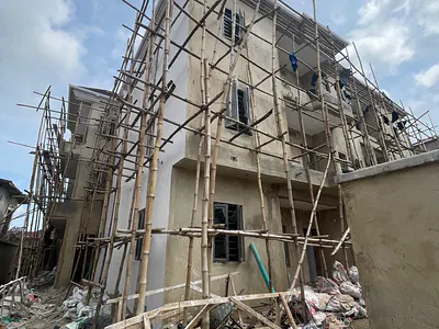 Newly Built & Spacious 2-Bedroom — Off Ishaga Surulere, Ojuelegba, Surulere, Lagos