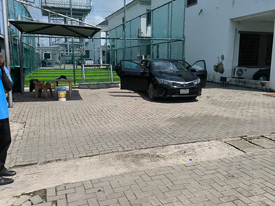 Fully Serviced 24HRS Powered Studio Apartment Upstairs with Balcony — Lekki, Lagos