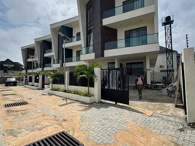 Beautiful and Elegantly Finished 5 Bedroom Duplex with a Pool — Orchid Road, Lekki Phase 1, Lekki, Lagos