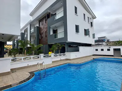 4-Bedrooms Semi Detached Duplex with a Room BQ, — Ilupeju, Lagos