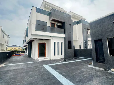 Exquisite Spacious Luxury 5 Bedroom Fully Detached Duplex with BQ — Ajah, Lagos