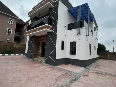 Brand-New 4-Bedroom Detached House Duplex in a Mini Estate — Aco Estate, Sabon Lugbe, Lugbe District, Abuja