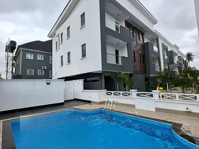 Newly Built and Luxurious 4-Bedrooms Semi Detached Duplex — Ilupeju, Lagos
