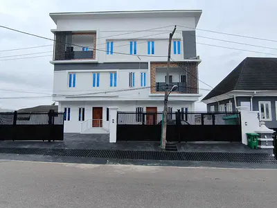 Exquisite Built 4 Bedroom Semi Detached Duplex with Room BQ — Opebi, Ikeja, Lagos