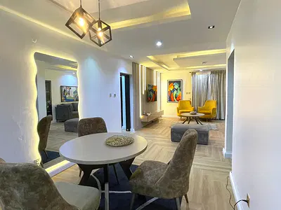 Lewayridge 3 Bedroom Apartment with Washing Machine & Private Balcony — Toyin Street, Opebi, Ikeja, Lagos