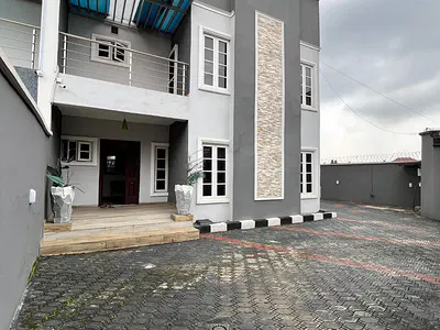 Lovely Built 4 Bedroom Semi Detached Duplex Duplex with a Room BQ — Maryland, Lagos